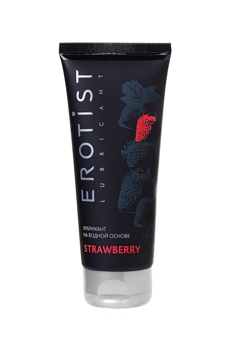 Лубрикант Erotist на водной основе STRAWBERRY, с ароматом клубники, 100 мл 10011