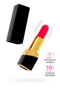 Минивибратор Flovetta PANSIES, ABS пластик, черный, 9 см 10041