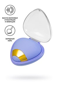 Многофункциональный вибратор L'Eroina Crasatell, силикон, сиреневый, 9,5 см 10043